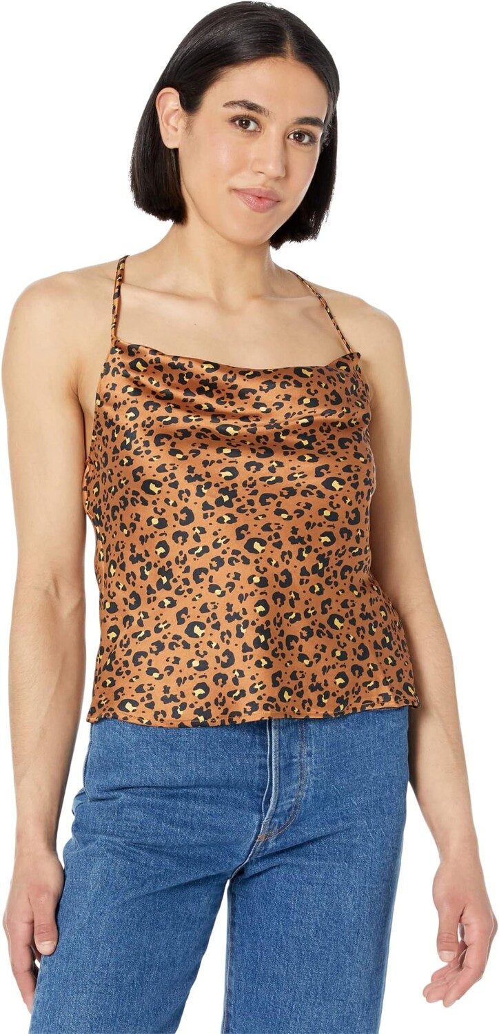 

Майка Hurley Cowl Neck Cami, цвет Jungle Chic Leopard