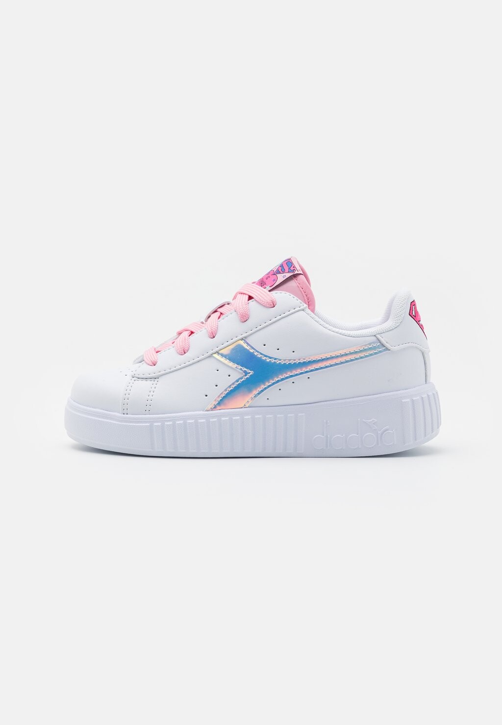 

Кроссовки Game Step Supergirl Diadora, цвет white/orchid ice
