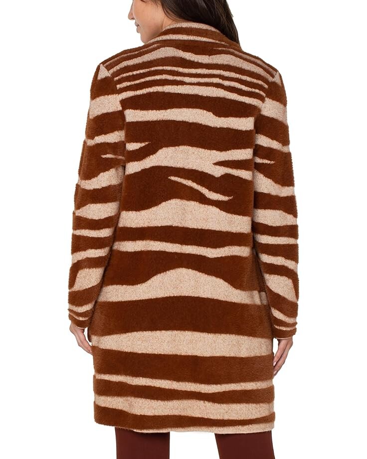 

Свитер Liverpool Los Angeles Open Front Coatigan Sweater, цвет Rust/ Oat Animal