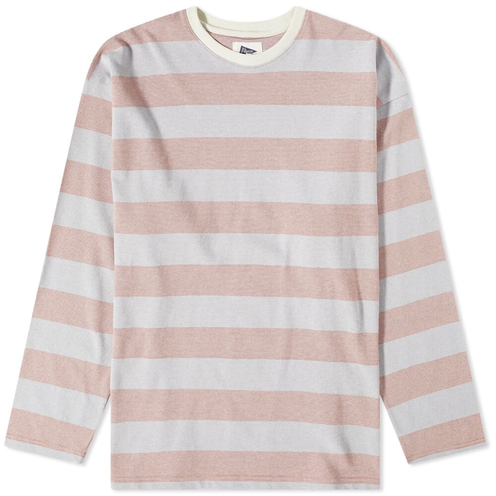 

Футболка с длинными рукавами Pilgrim Surf + Supply в полоску Hawkinson