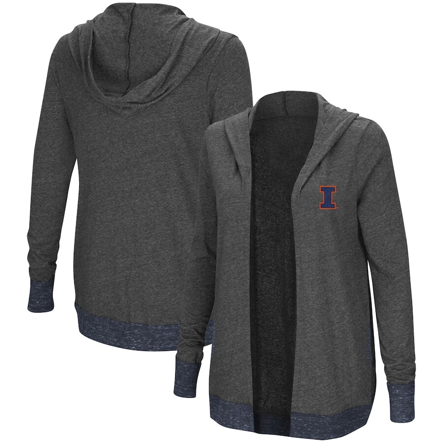 

Кардиган Colosseum Illinois Fighting Illini, угольный