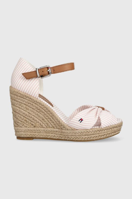 

Босоножки BASIC SEERSUCKER HIGH WEDGE Tommy Hilfiger, розовый