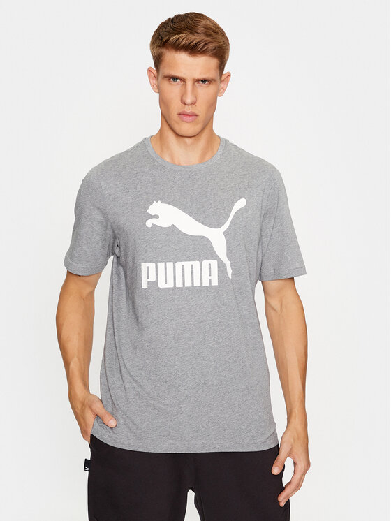 Футболка стандартного кроя Puma, серый