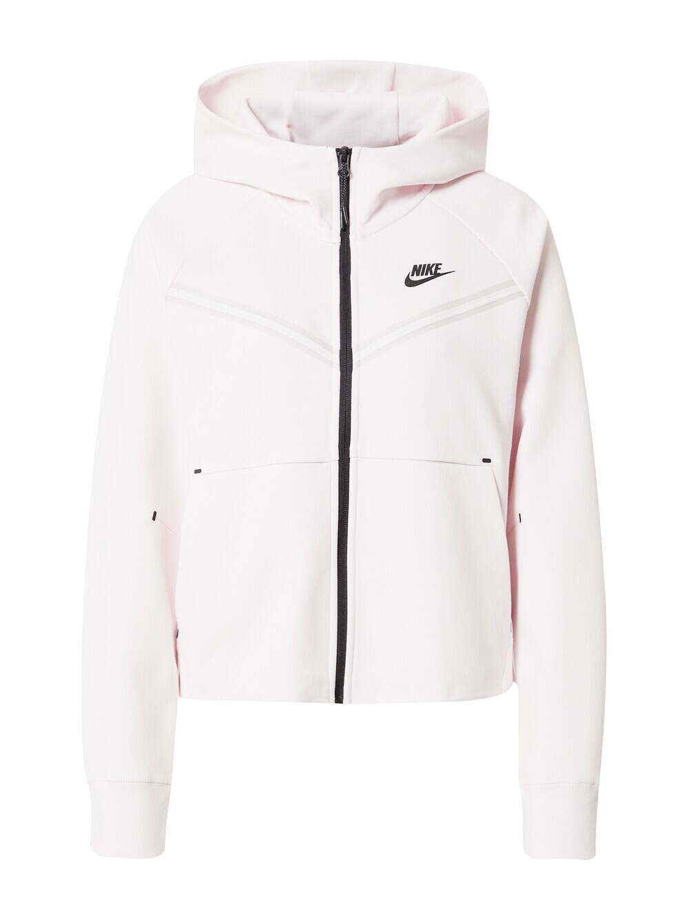 

Толстовка на молнии Nike, пастельно-розовый