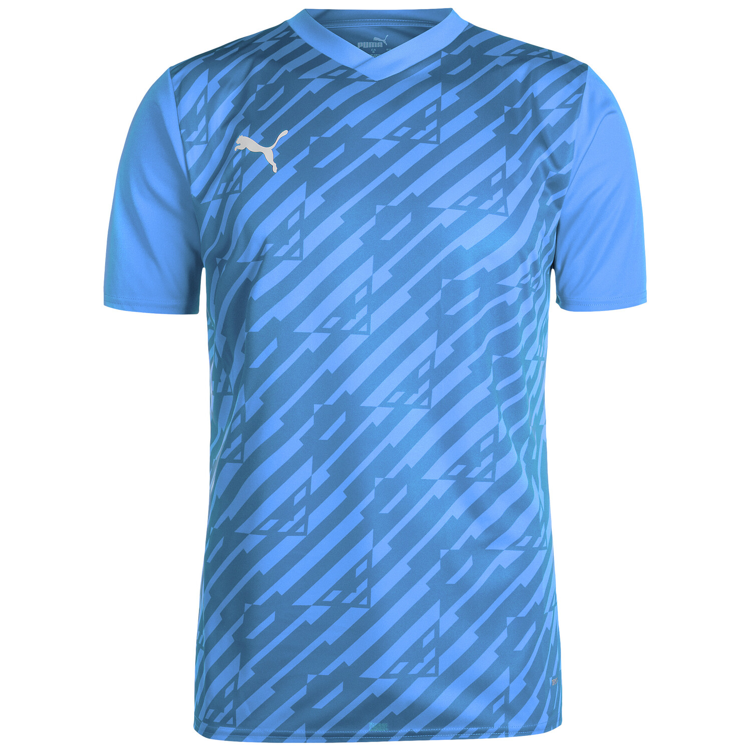 

Рубашка Puma Fußballtrikot teamULTIMATE, цвет hellblau/weiß