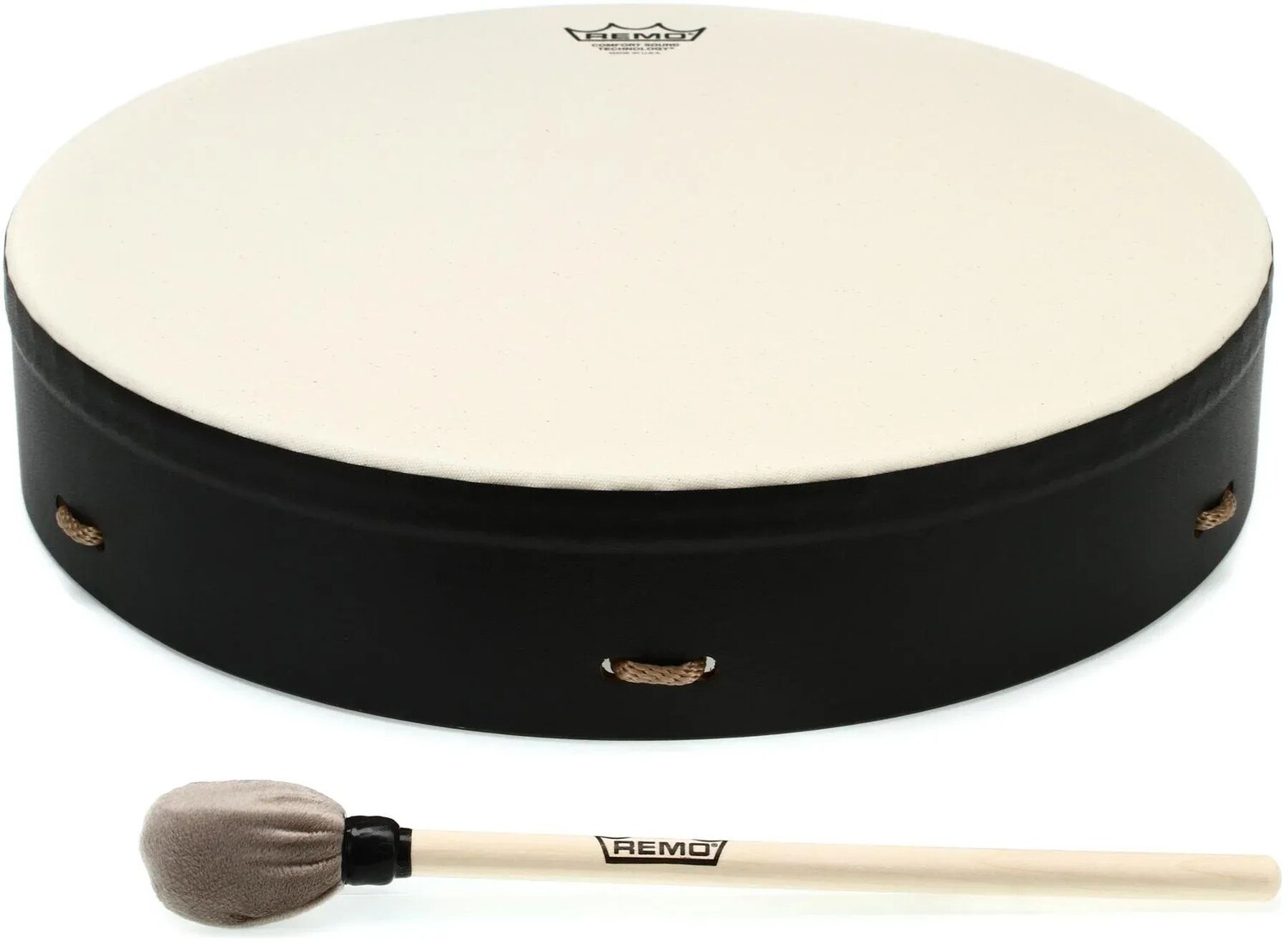 

Remo Buffalo Drum — черный — 16-дюймовый комфортный звук