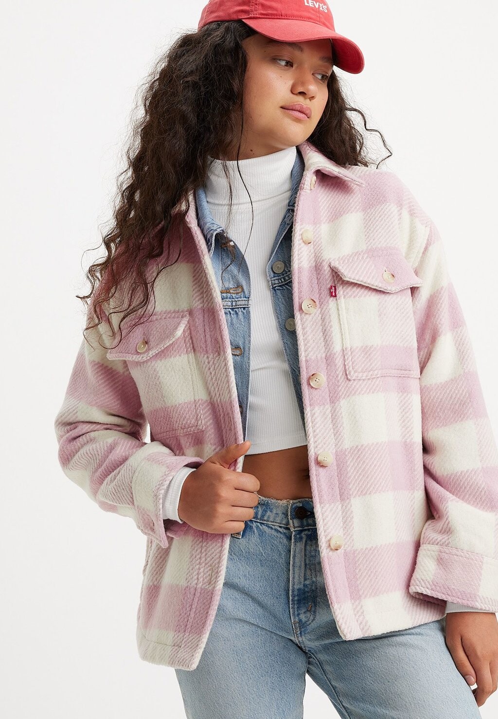 

Изящная куртка NOLA SHACKET Levi's, розовый
