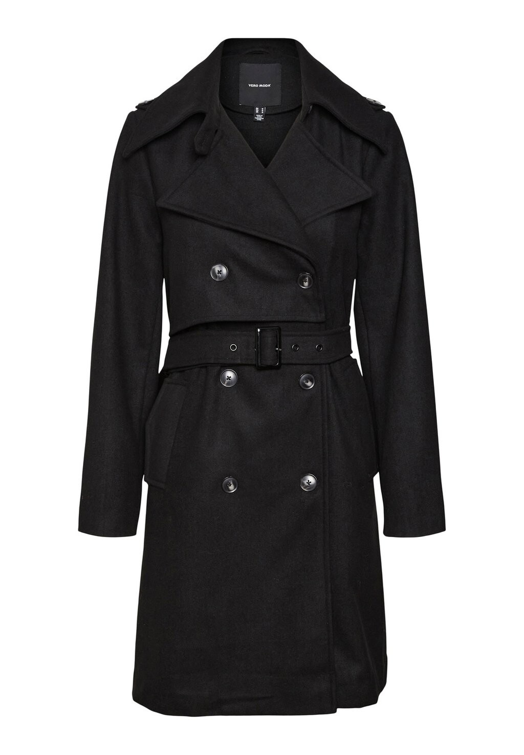 

Пальто Vero Moda VMJANET SHORT BAT COAT, черный