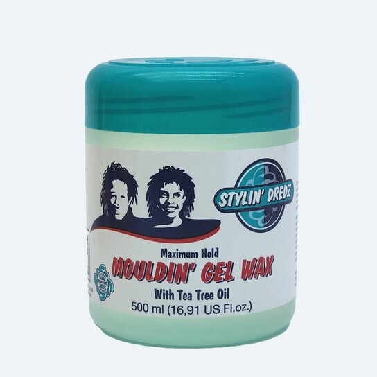 

Гель-воск для дредов, 500мл Mouldin Gel Wax Stylin Dredz, inna