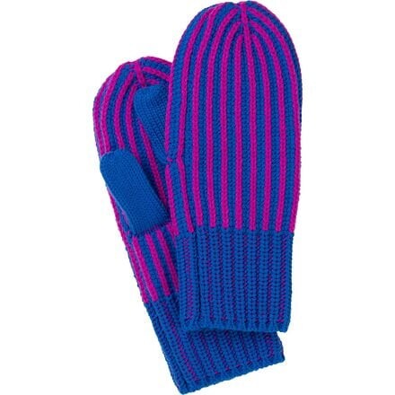 

Массивные варежки в рубчик Verloop, цвет Magenta/Cobalt