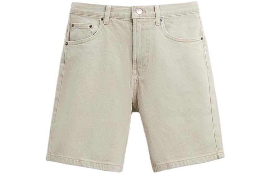 

Повседневные шорты мужские песочные Zara, цвет Sand