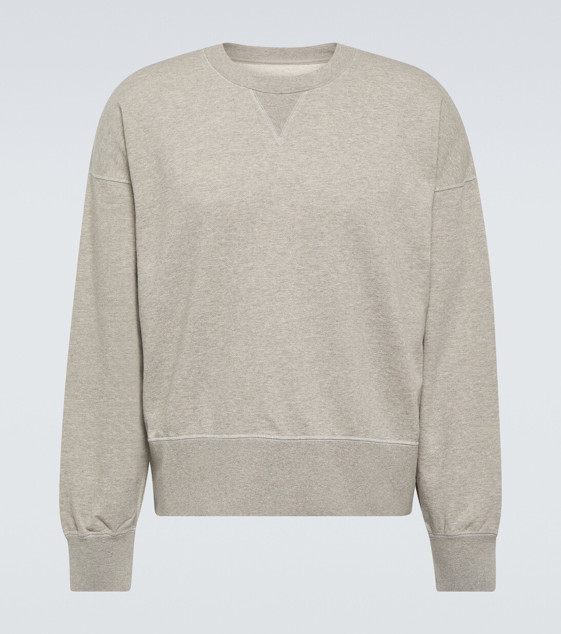 

Толстовка court sweat из смесового хлопка Visvim, серый