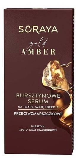 

Янтарная сыворотка против морщин для лица, шеи и декольте 30 мл Soraya Gold Amber