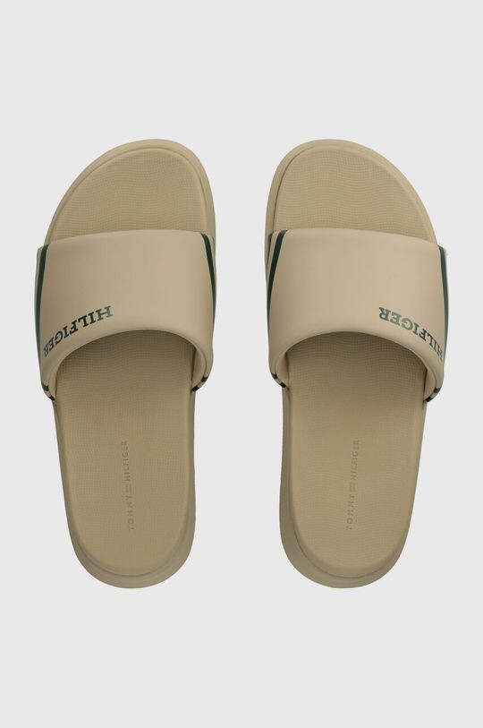

Шлепанцы DUAL DENSITY HILIFGER POOL SLIDE Tommy Hilfiger, бежевый