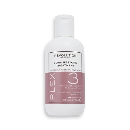 

Revolution Haircare Plex 3 Восстанавливающее средство для волос, 250 мл, Makeup Revolution