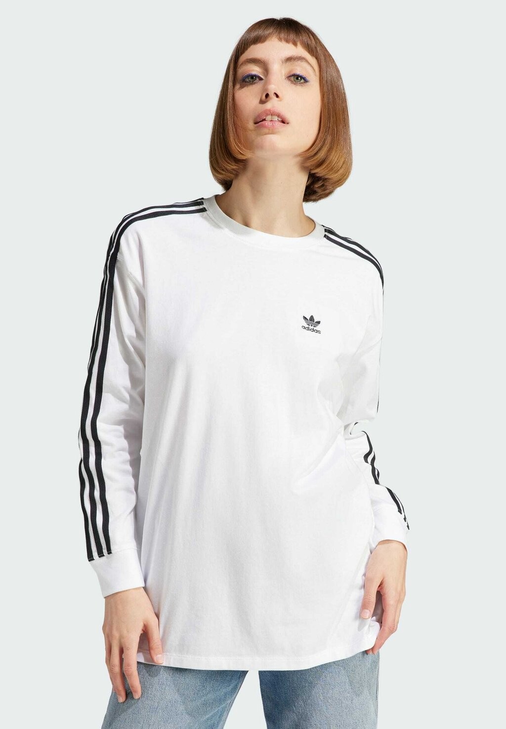 

Топ с длинными рукавами adidas Originals, белый