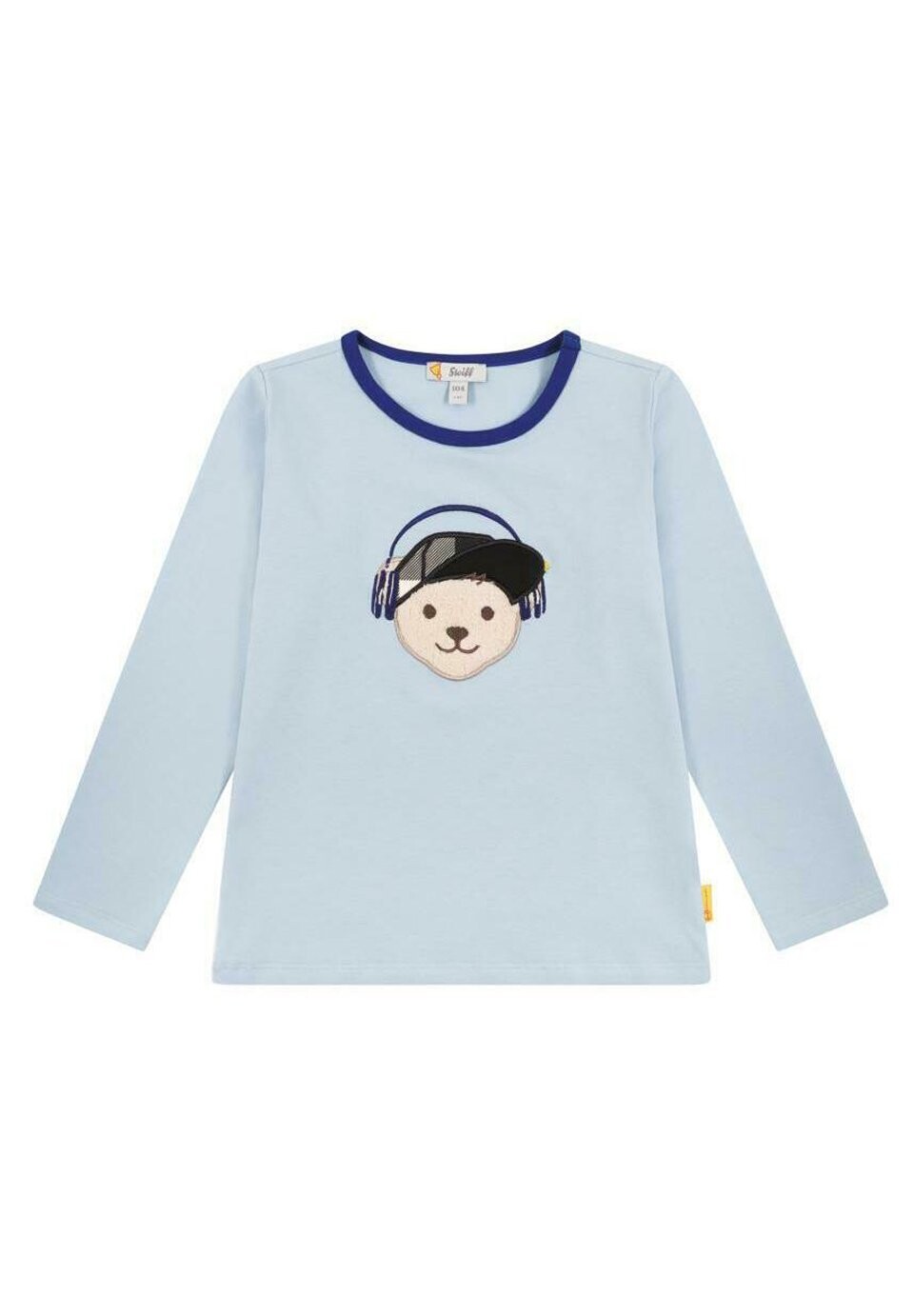 

Рубашка с длинным рукавом PANDA Steiff, цвет cashmere blue