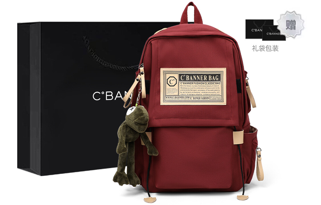 

Qianbaidu C°Banner Рюкзак унисекс C°BANNER, Серый - 11035