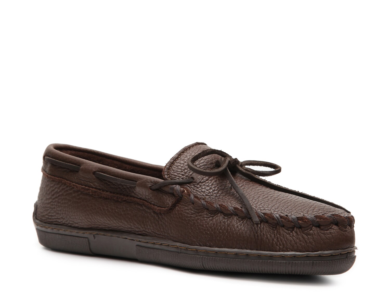 Лоферы Minnetonka Moosehide Classic, коричневый мужская повседневная обувь minnetonka moosehide driver цвет natural