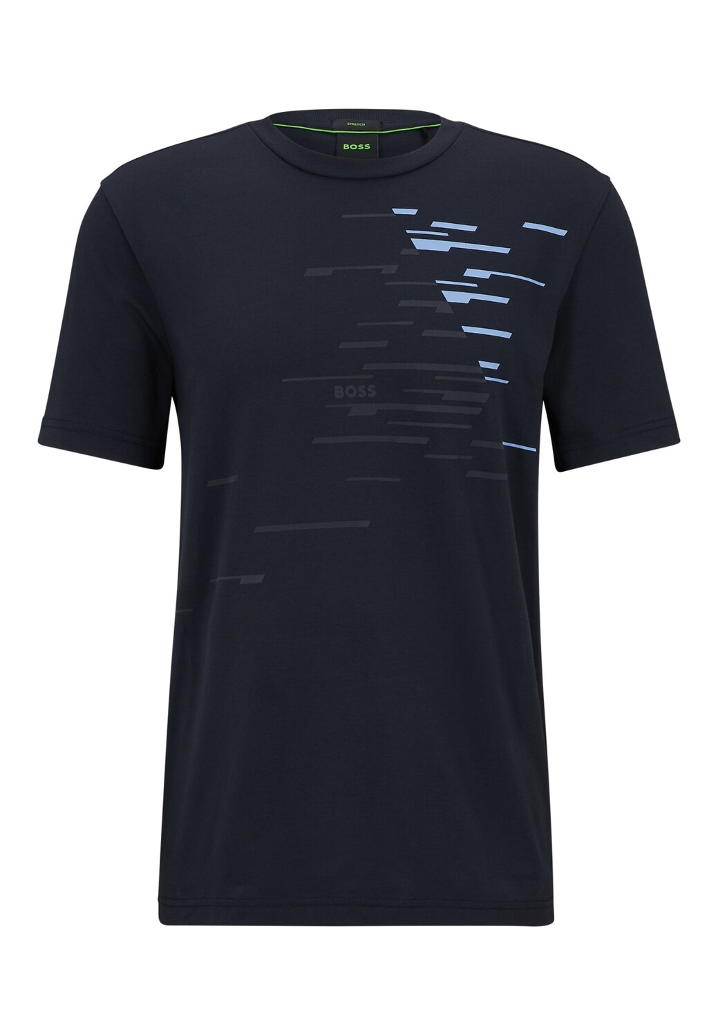 

Футболка BOSS TEE 7 Regular Fit, темно-синий