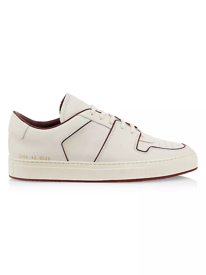 

Кожаные низкие кеды Decades Common Projects, белый