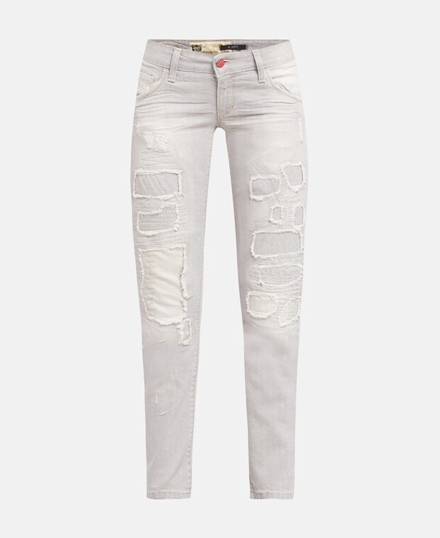 

Джинсы скинни Shaft Jeans, серебряный