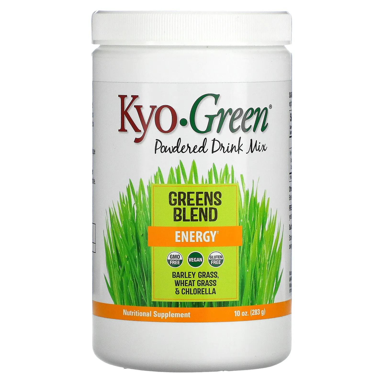 цена Kyolic Kyo-Green сухая смесь для напитка 10 унций (283 г)