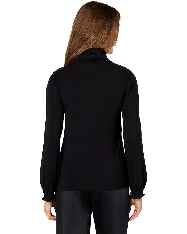 

Свитер Draper James Knit Turtleneck in Fall Vines, черный