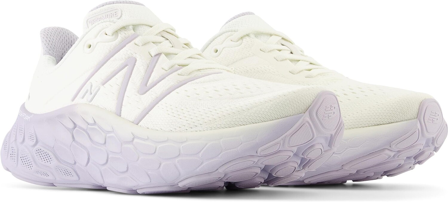 

Кроссовки Fresh Foam X More v4 New Balance, цвет Sea Salt/Grey Violet