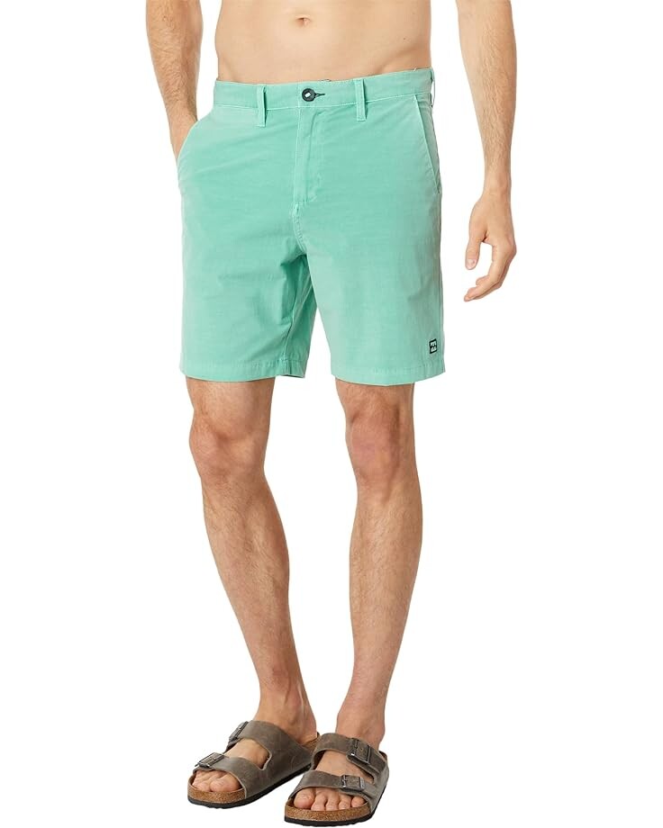

Шорты Billabong Crossfire Wave Washed 18" Hybrid Shorts, цвет Dusty Jade