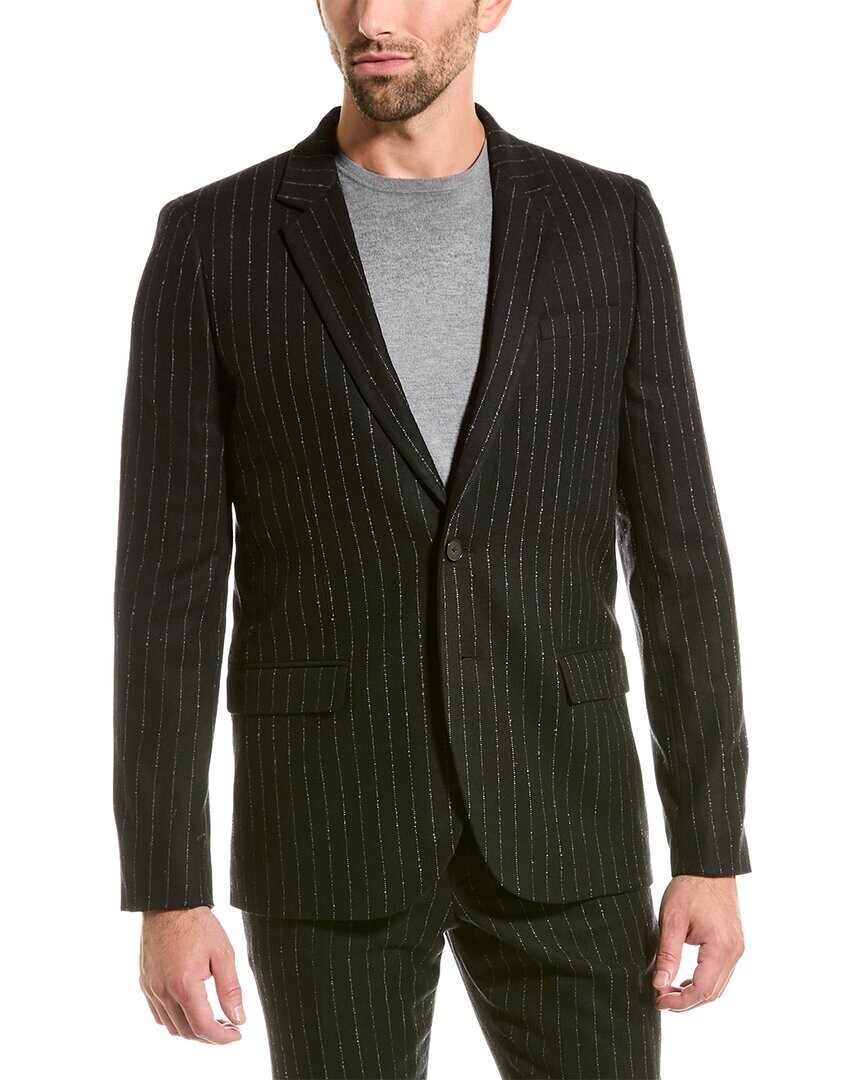 

Пиджак из смесовой шерсти The Kooples, черный