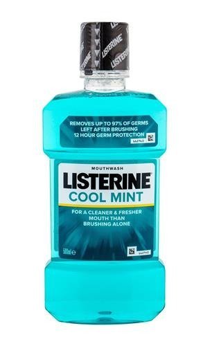 Ополаскиватель для рта, 500 мл Listerine, Cool Mint Mouthwash listerine mouthwash misway milder taste mouthwash 250 ml gold