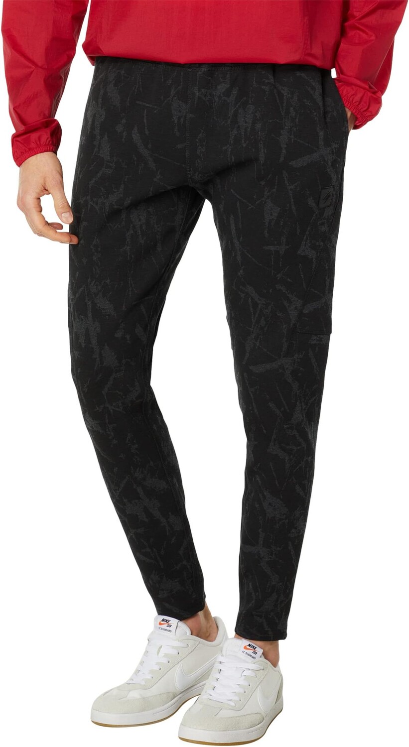 

Джоггеры Code Tech Superdry, цвет Darkest Charcoal Marl All Over Print