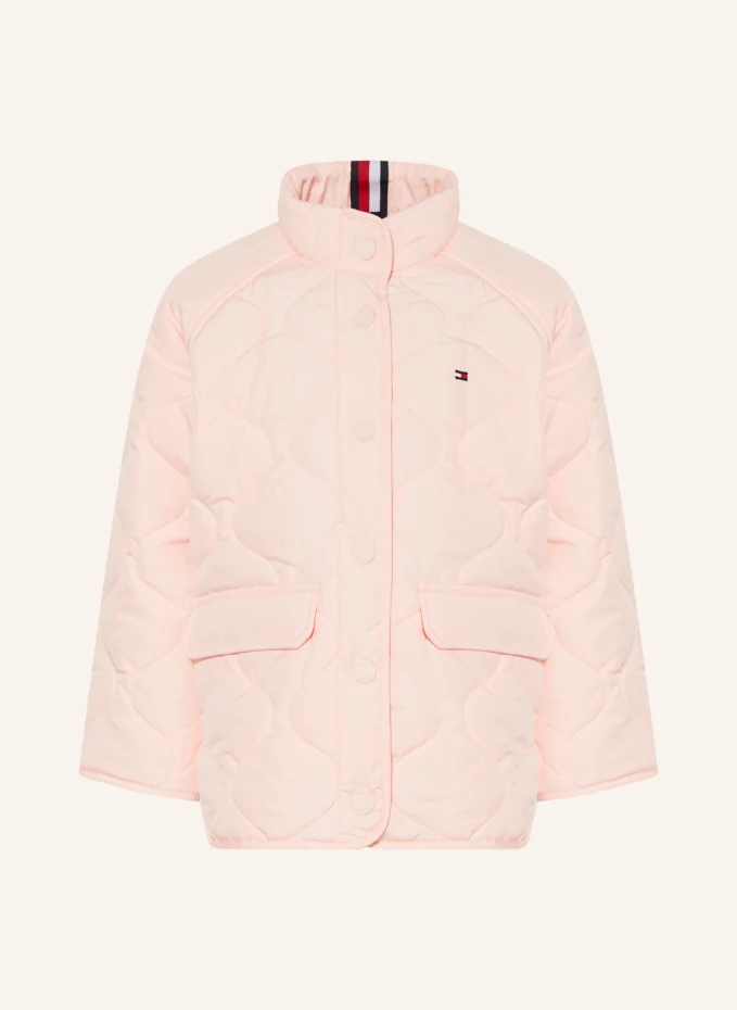 

Стеганая куртка Tommy Hilfiger, розовый