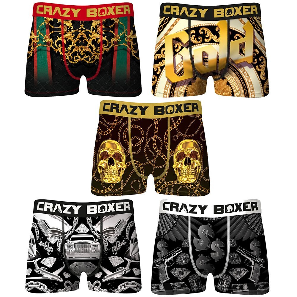 

Боксеры Crazy PK5541 5 шт, разноцветный