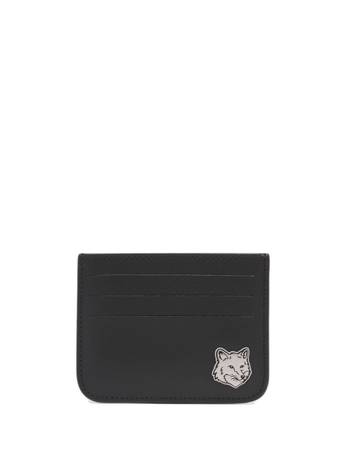 

Держатель для карт Maison Kitsuné Fox Head, черный