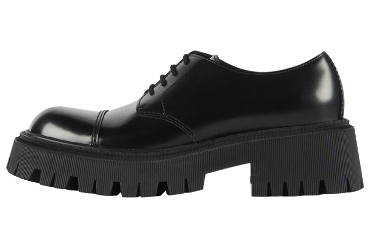 

Balenciaga Тракторные Кожаные Туфли Черный