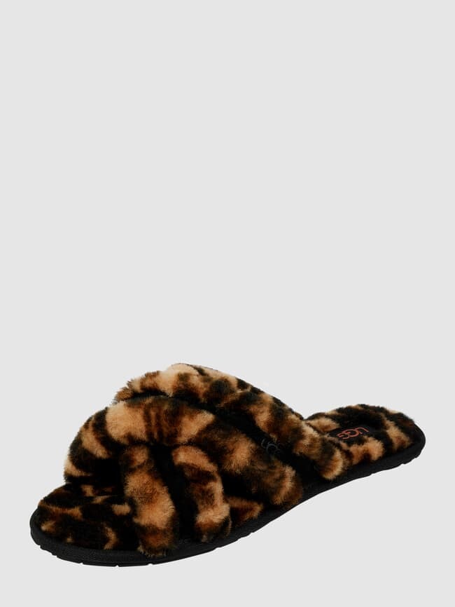 

Тапочки из овчины модель "Scuffita" UGG, коньячный цвет