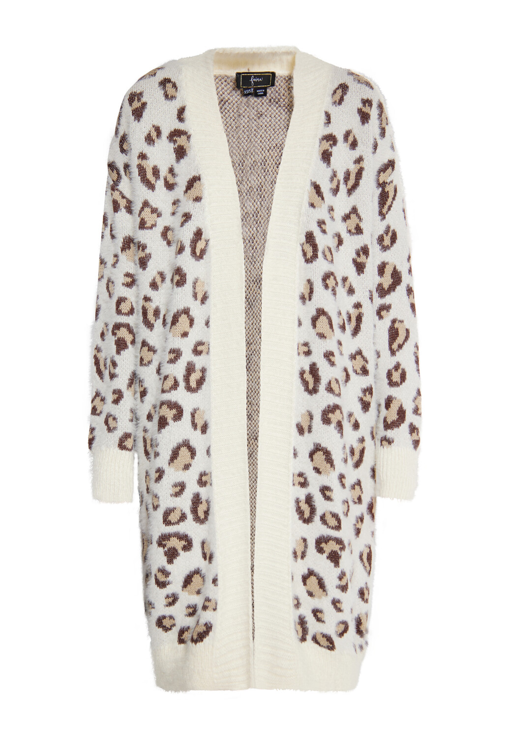 

Толстовка faina Cardigan, цвет Wollweiss Mehrfarbig