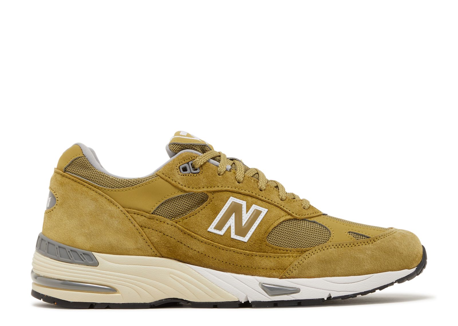 

Кроссовки New Balance 991 Made In England 'Green Moss', зеленый