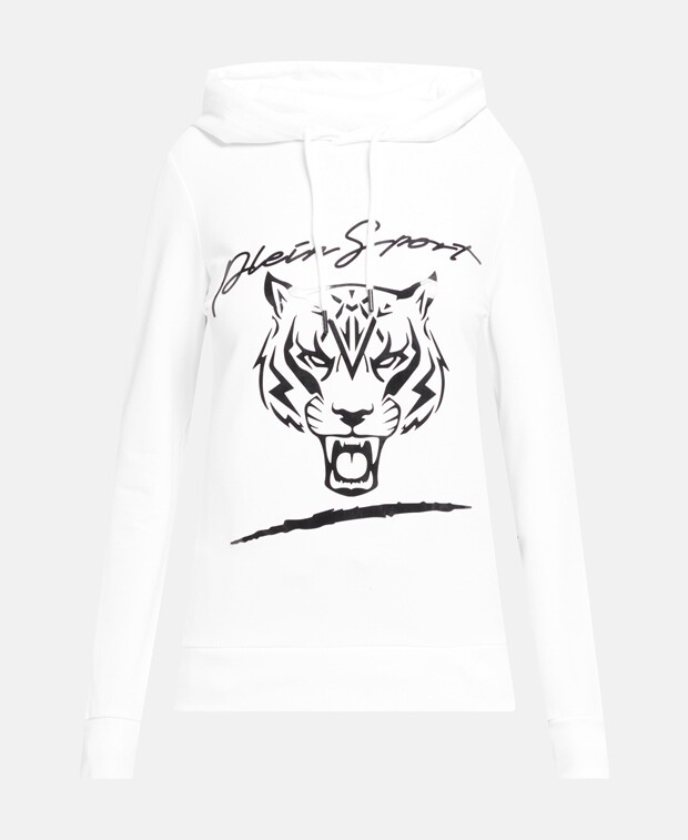 

Толстовка с капюшоном Plein Sport, белый