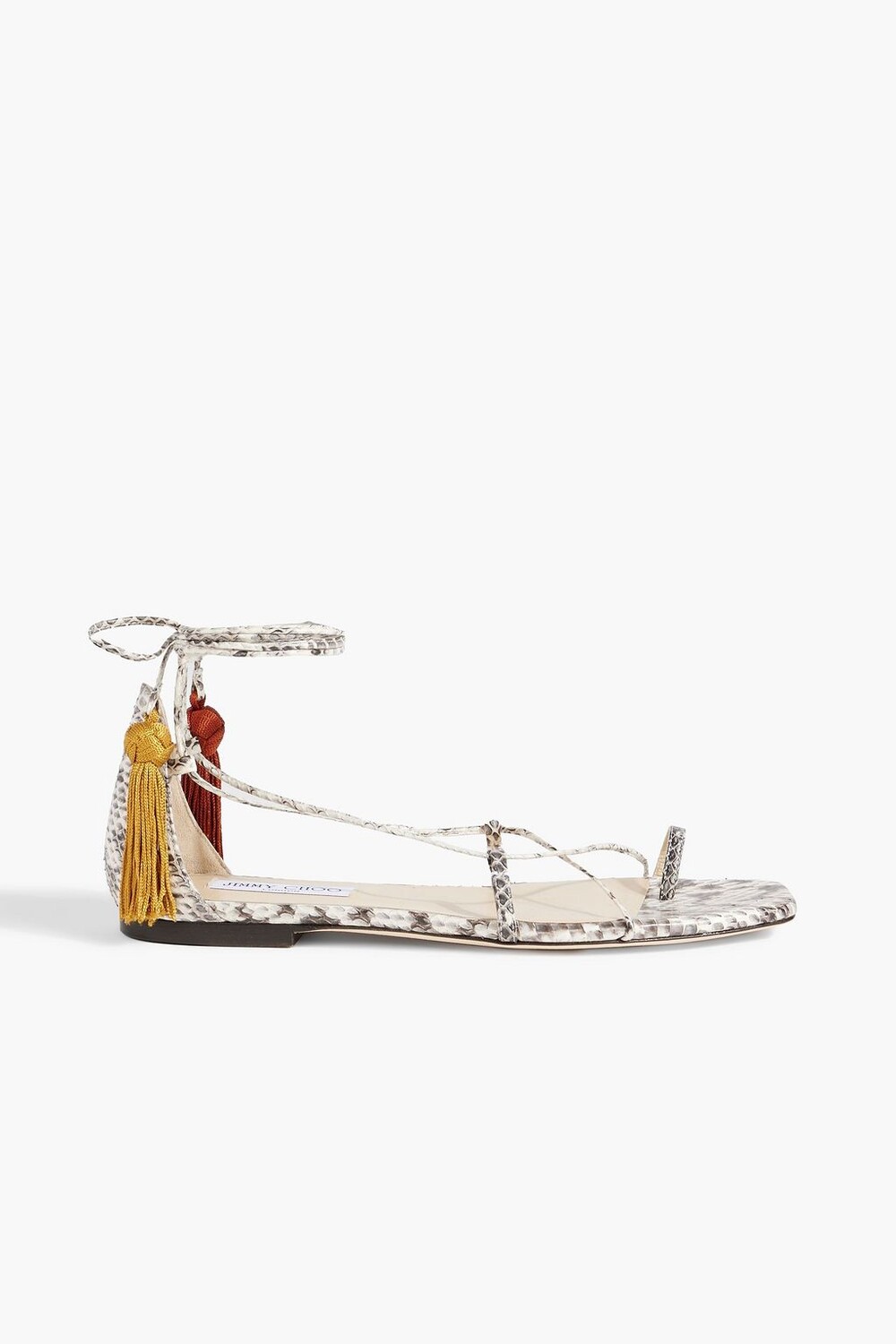 

Босоножки Dusti с кисточками JIMMY CHOO, животный принт