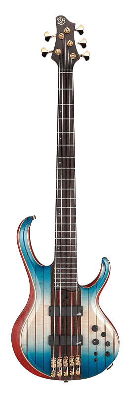 цена Басс гитара Ibanez Premium BTB1935 5-string Bass Guitar - Caribbean Islet Low Gloss