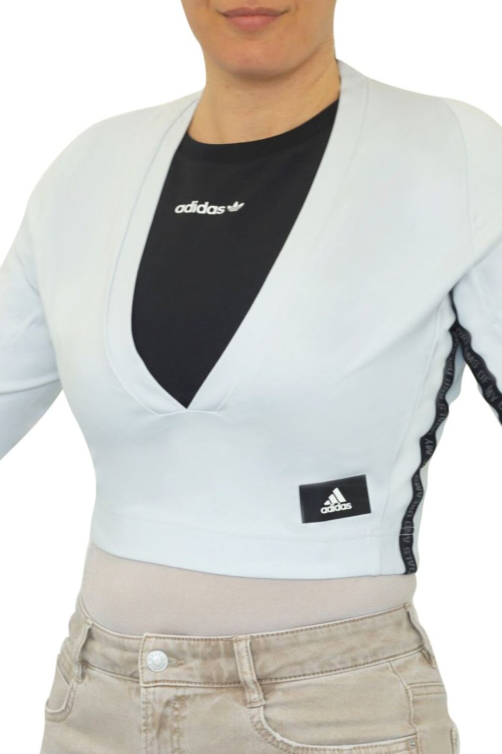 

Спортивная одежда Укороченный топ Mission Victory adidas, белый