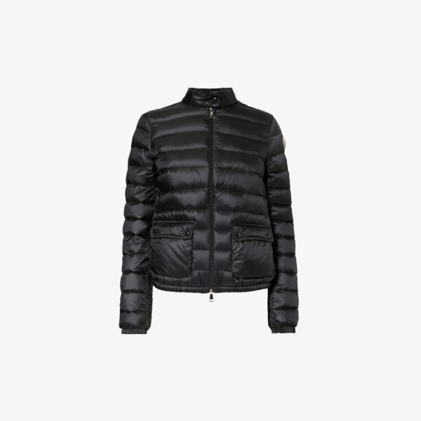 

Домкрат lans с воронкообразным вырезом стандартного кроя Moncler, черный