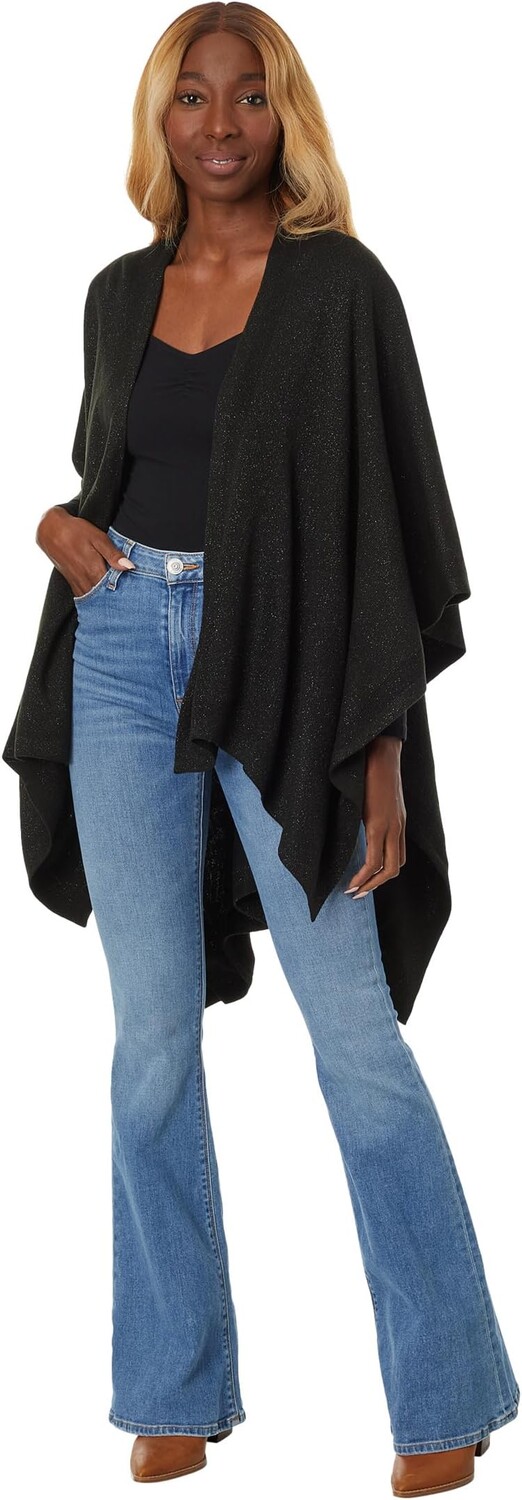 

Пончо Sparkle Update Jet Setter LAUREN Ralph Lauren, цвет Black/Gunmetal