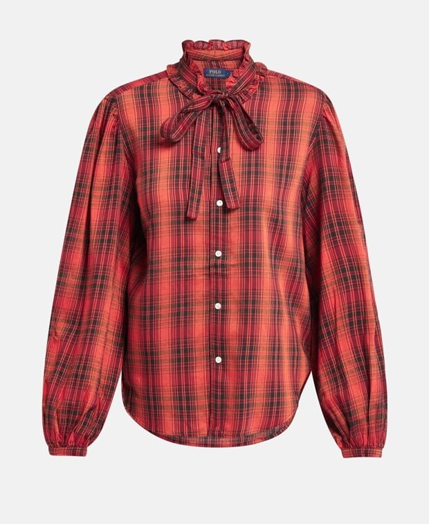 

Блузка для отдыха Polo Ralph Lauren, оранжевый