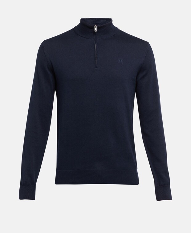 

Джемпер с длинными рукавами Hackett London, темно-синий