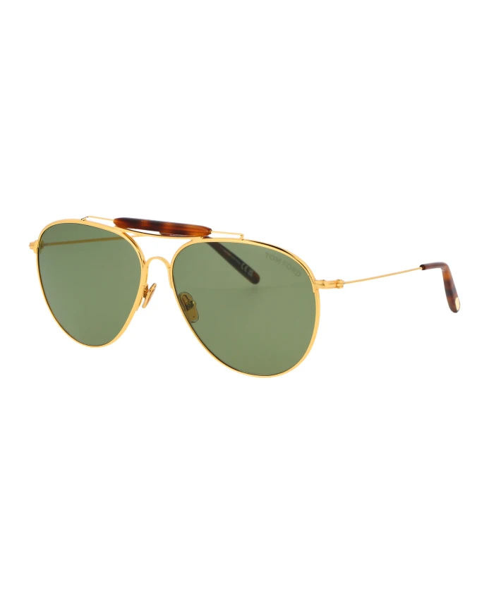 

Стильные солнцезащитные очки ft0995 Tom Ford, желтый