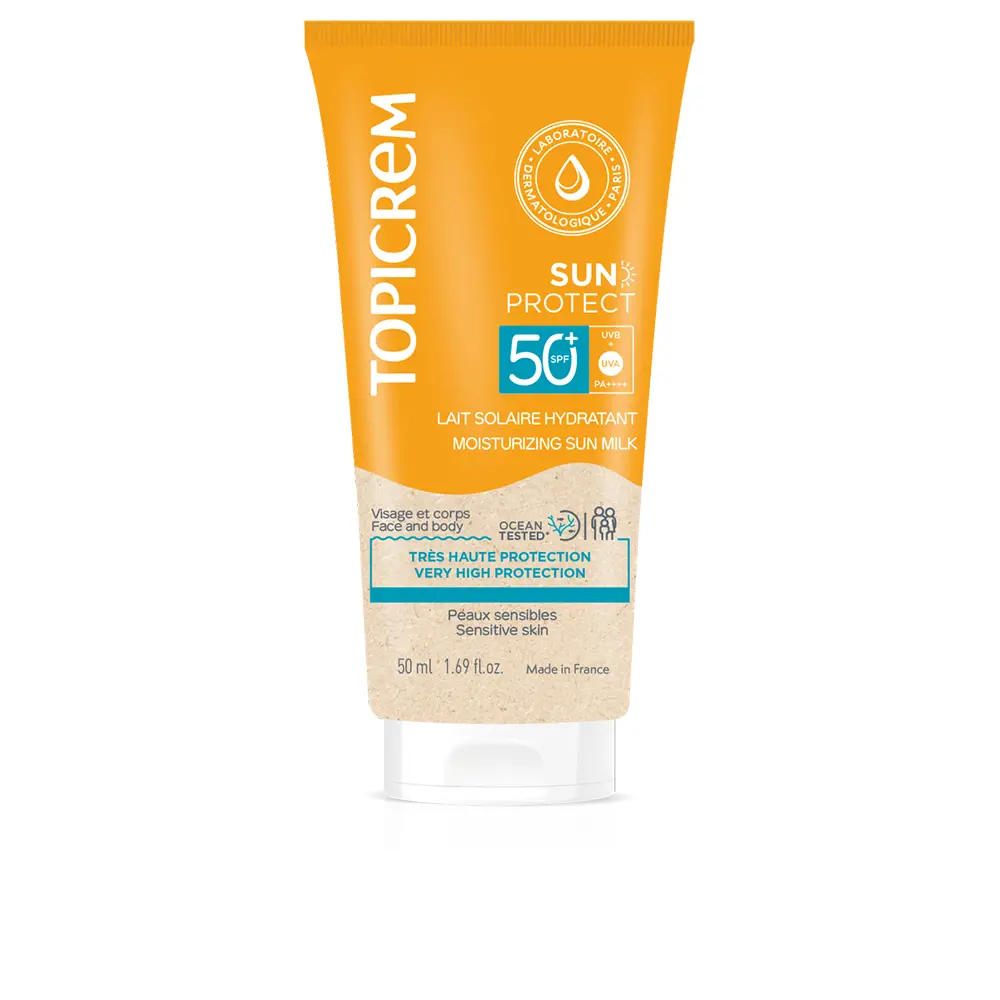 

Солнцезащитный крем Sun Protect Leche Solar Hidratante Spf50+ Topicrem, 50 мл